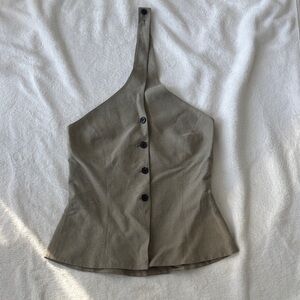 Aritzia CRUISELINEN™ LISBON VEST - Size 8, Sundried Olive